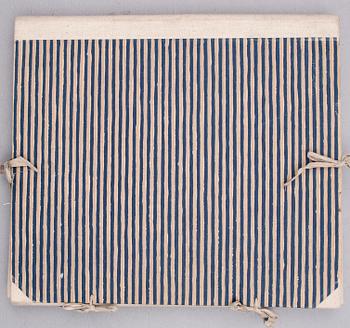 HELENE SCHJERFBECK, mapp med reproduktioner, 48 st.