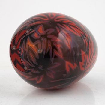 Mats Jonasson, a unique glass vase, Målerås.