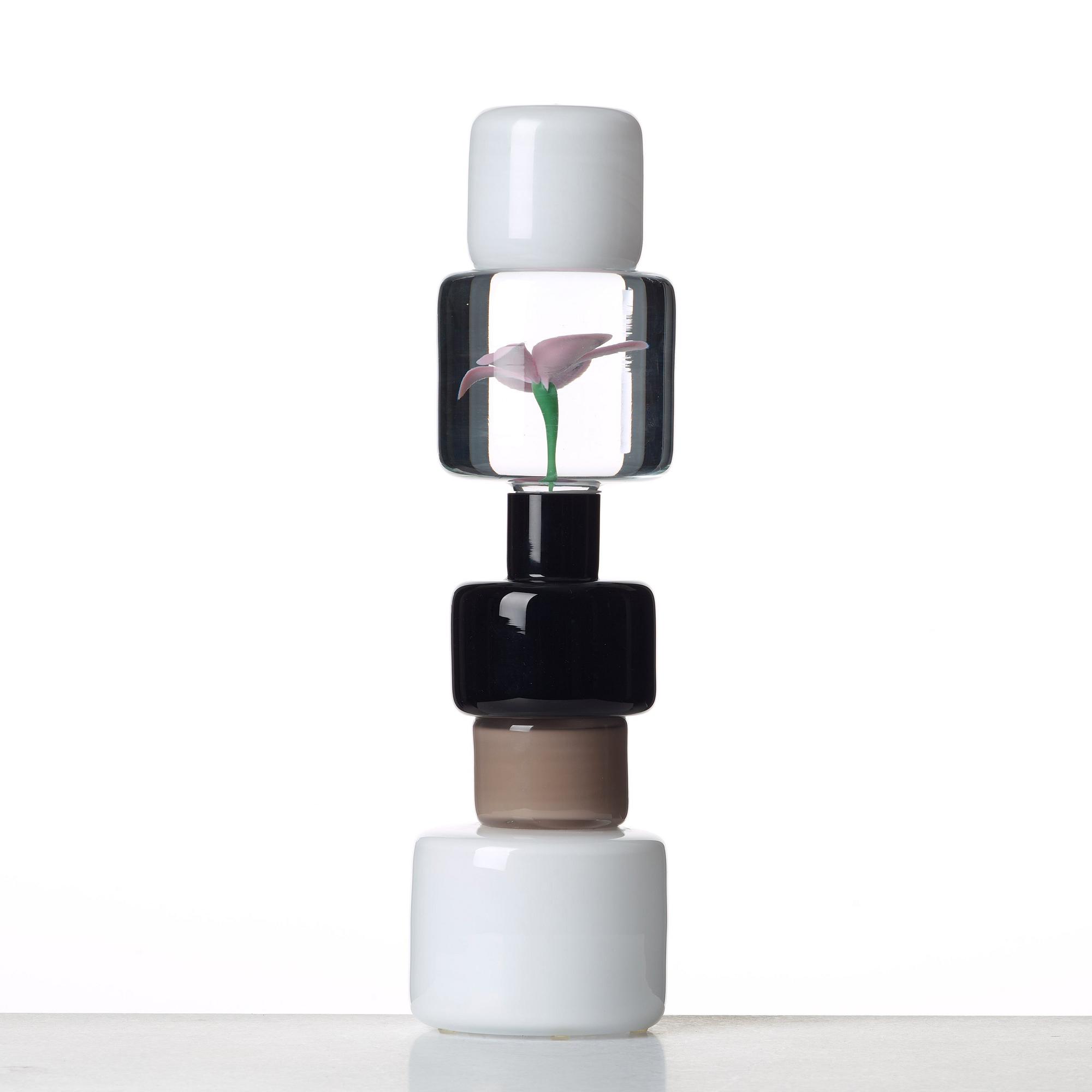 Matti Klenell, skulptur "Ajeto Urn", Ajeto Glassworks, Tjeckien 2008, unik.