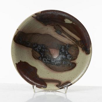 Carl-Harry Stålhane, two stoneware vases and a bowl, Designhuset, Lidköping.