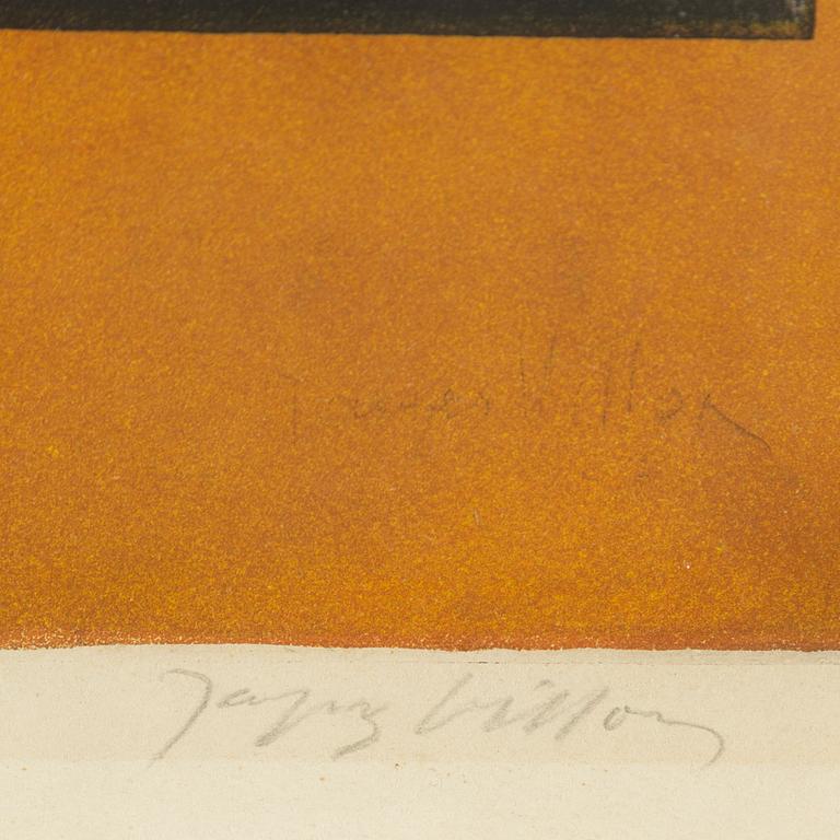 JACQUES VILLON, färgetsning, signerad och numrerad 79/200.