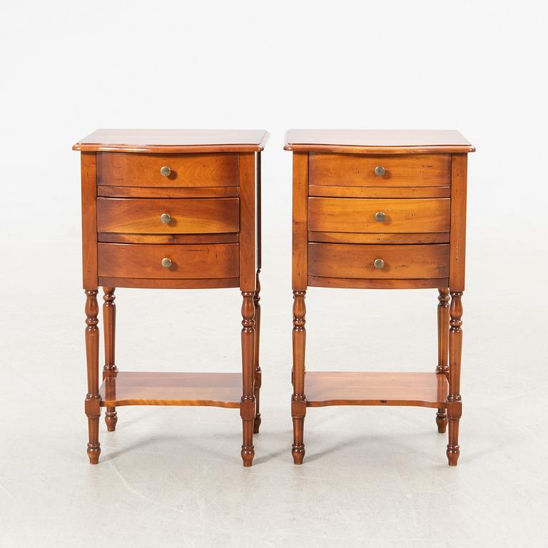 Sängbord, ett par, 1900-talets första hälft.