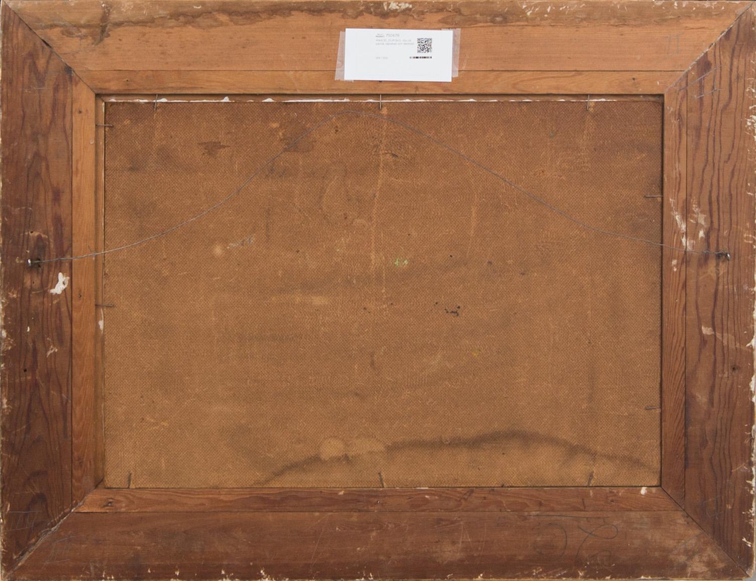 MARCEL DUPOND, olja på pannå, signerad och daterad.