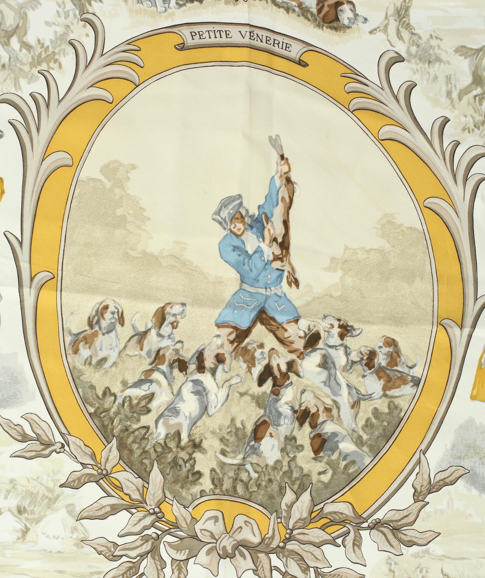 SCARF, Hermès, "Petite Venerie".