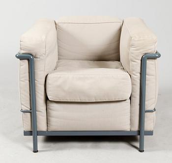 SOFFA OCH FÅTÖLJ, LC2, Le Corbusier, Cassina, 1900-talets mitt.