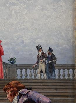 August Hagborg, In the Tuileries Garden.