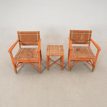 Garden furniture 4 pcs 1940s.