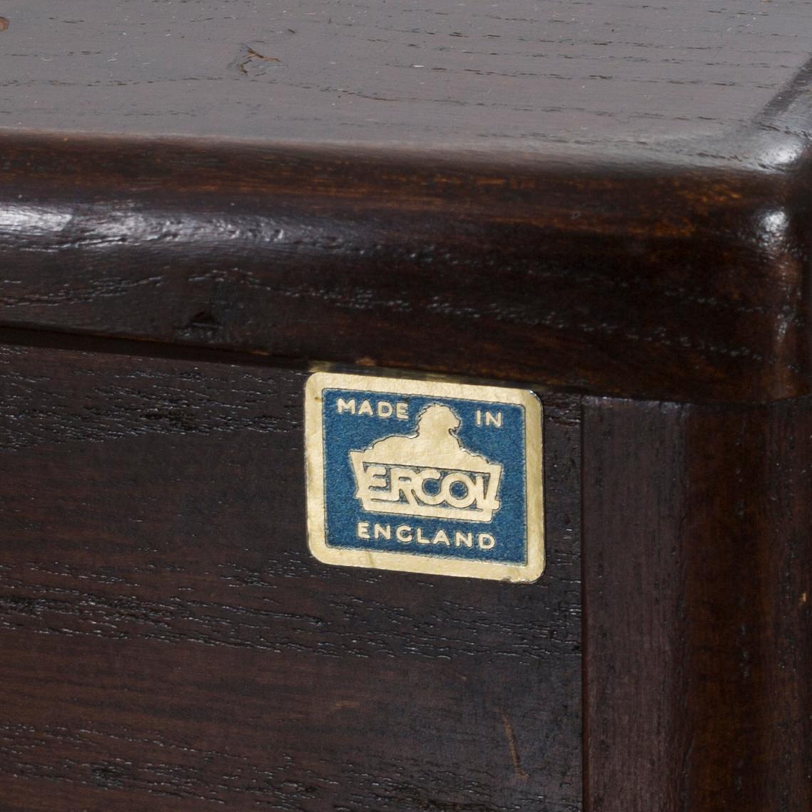 A DRESSING TABLE ERCOL ENGLAND MID 20TH CENTURY.