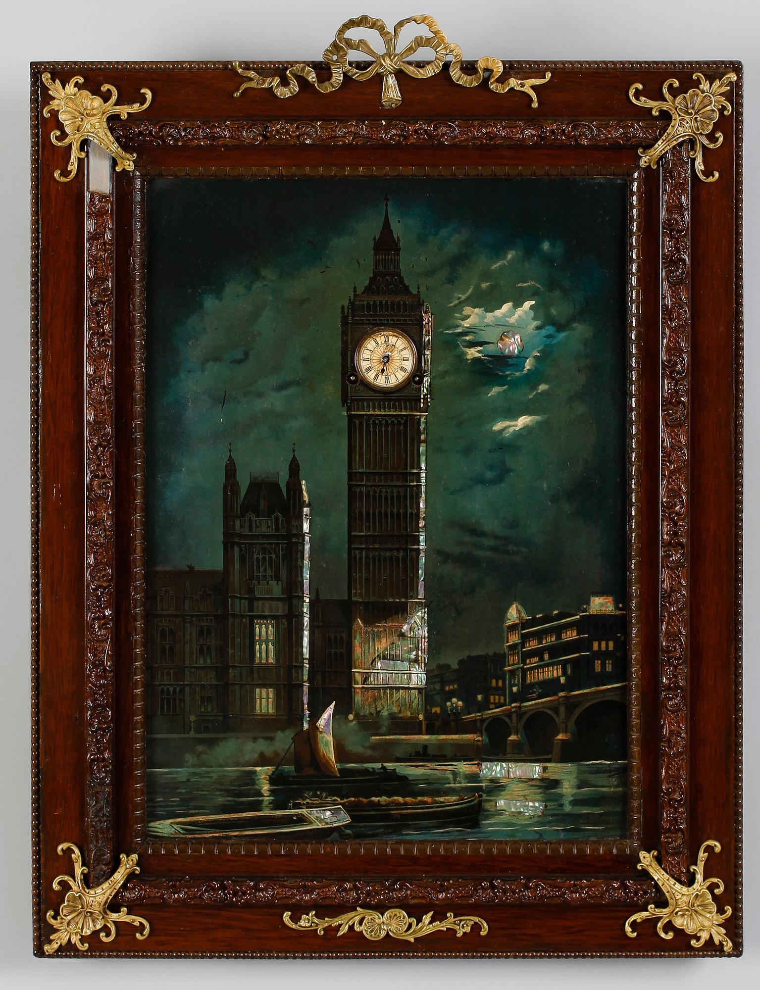 KLOCKTAVLA, " Big Ben", 1800-/1900-tal.