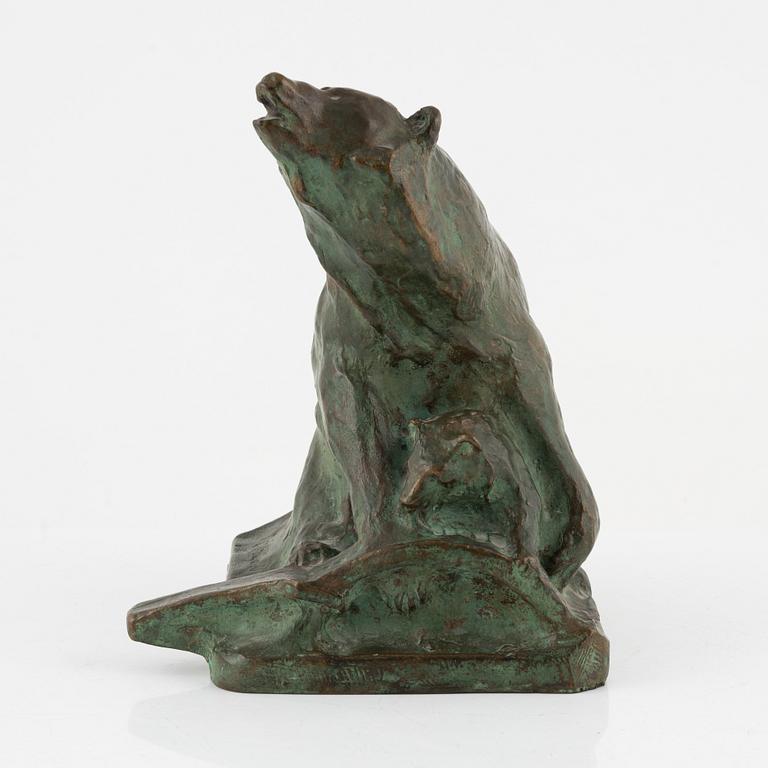 Carl Fagerberg, a signed bronze figurine.