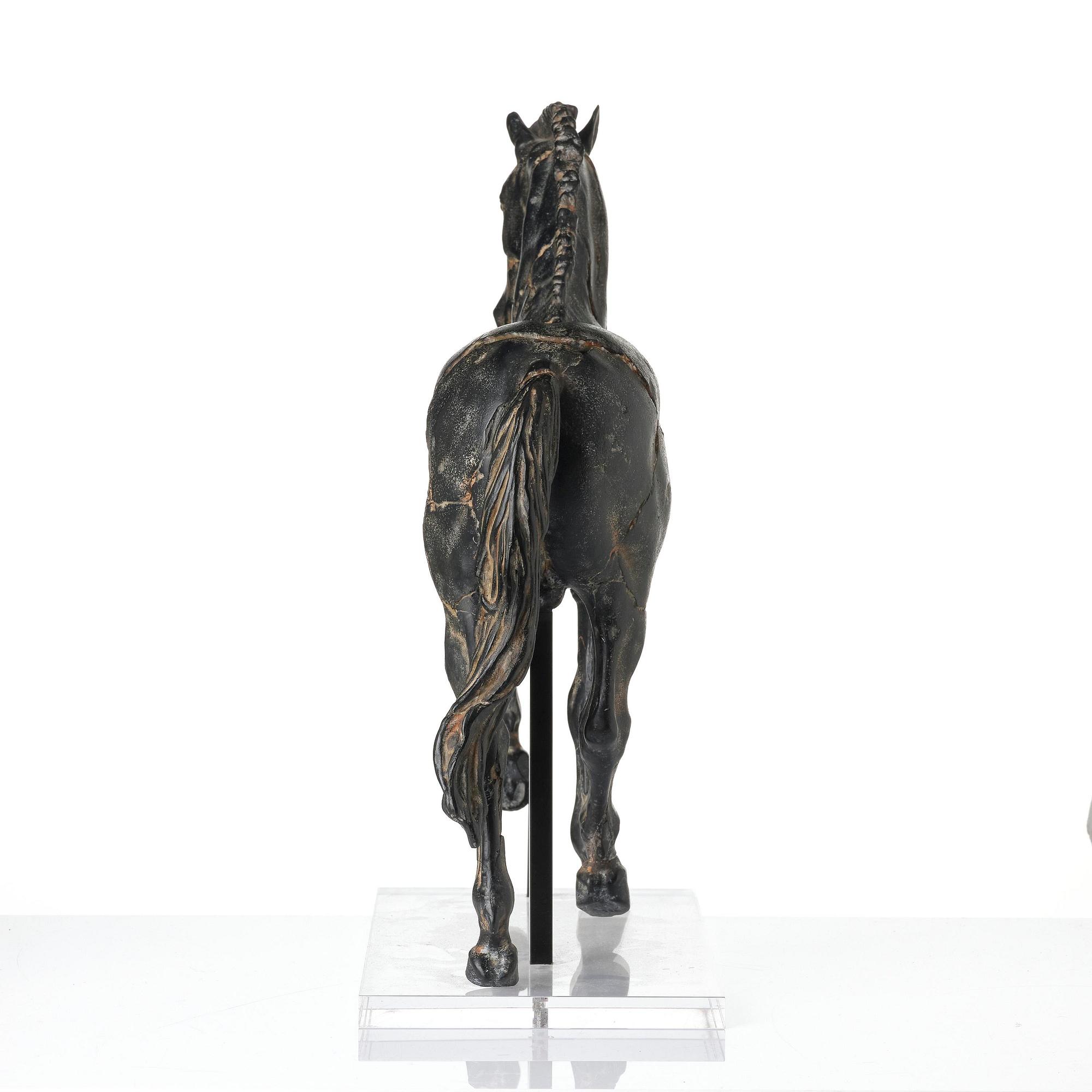 Sculpture of a horse "The Mattei horse", England, 20th century.