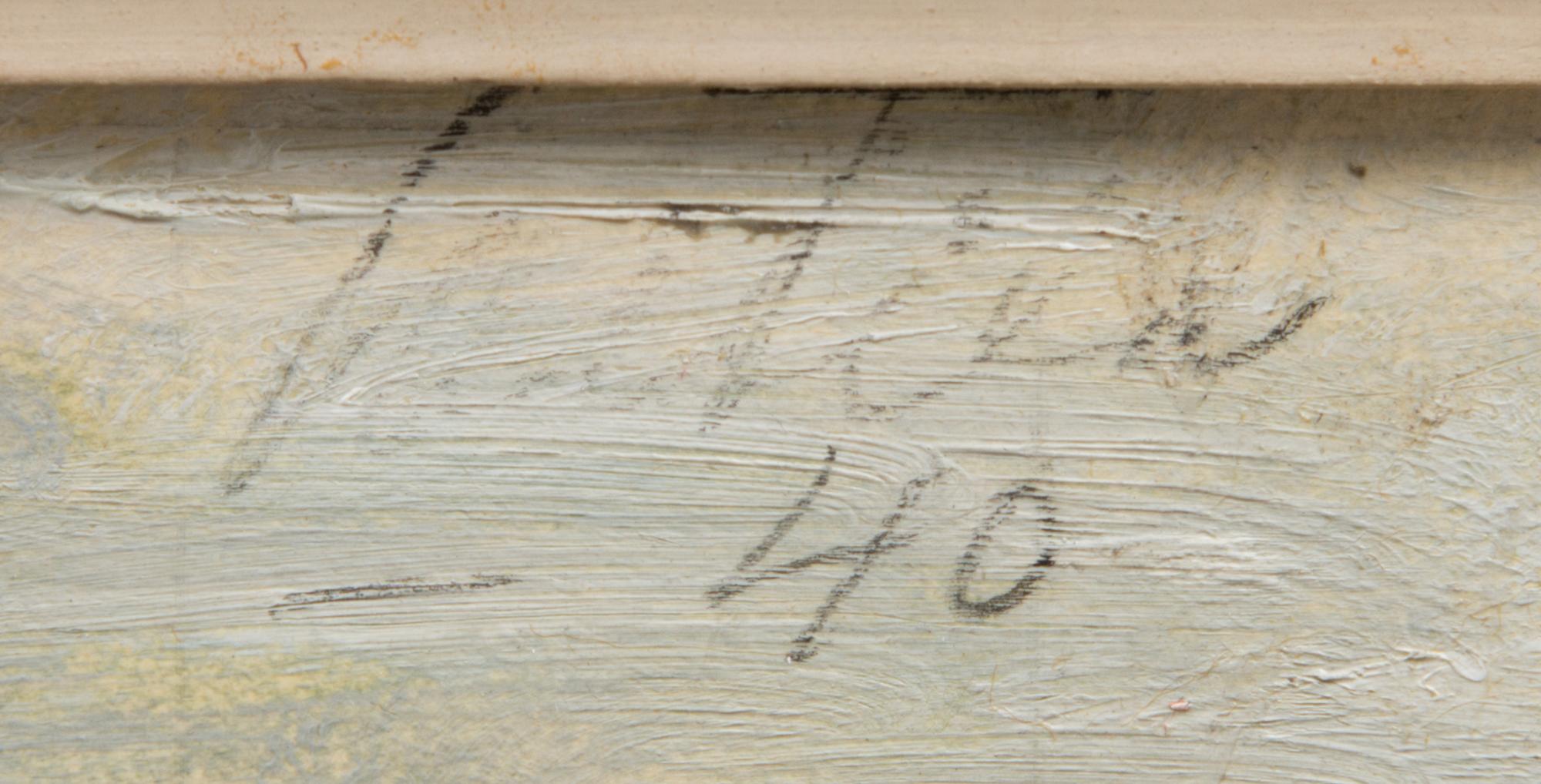 ATTE LAITILA, olja på pannå, signerad och daterad -40.