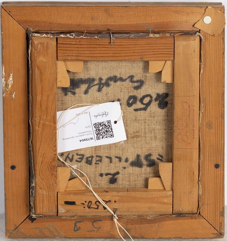 Evert Lundquist, "Stilleben".