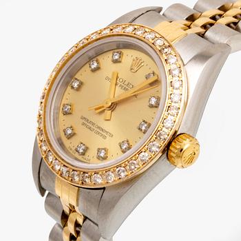 Rolex Oyster Perpetual, armbandsur 25 mm.