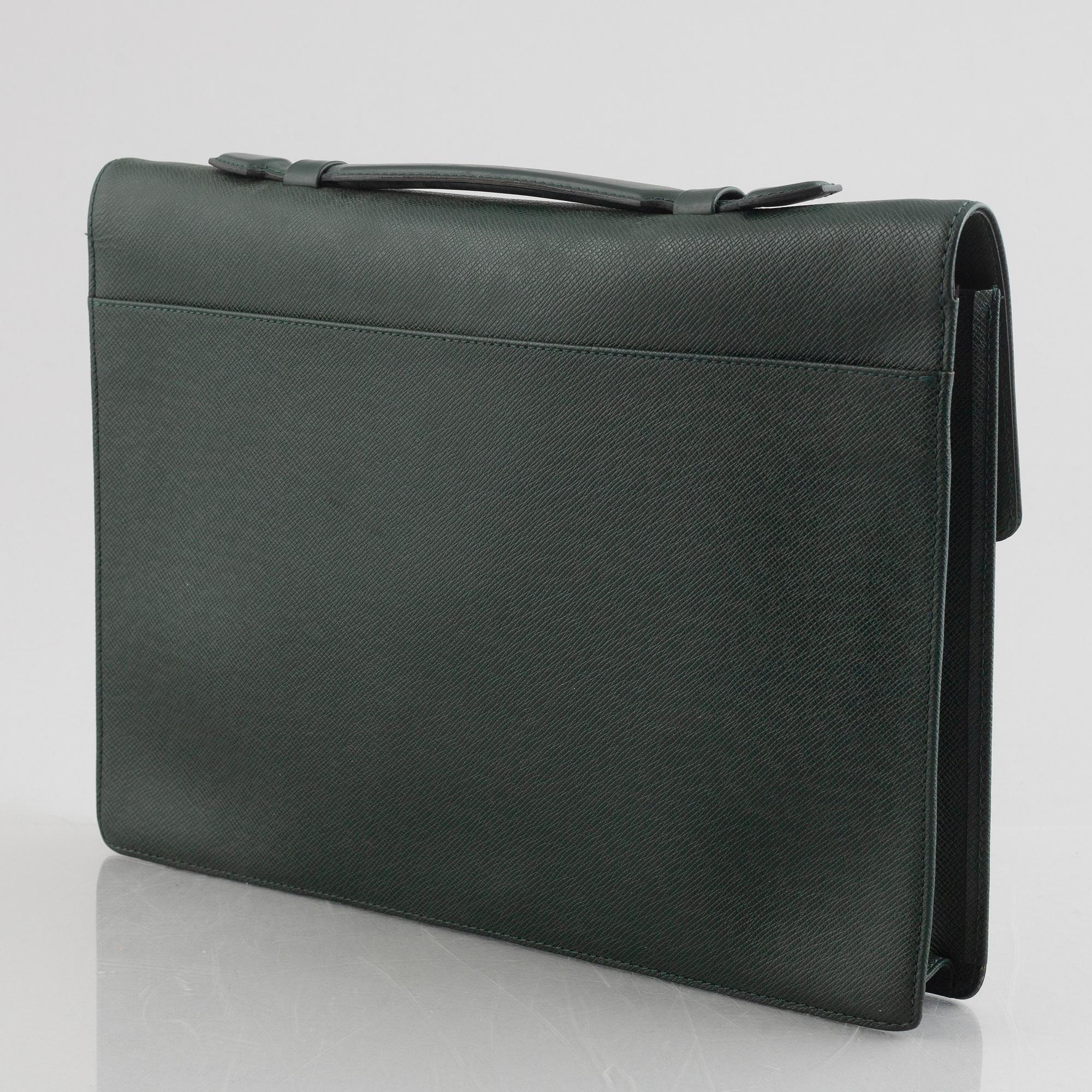 Louis Vuitton, briefcase, "Taiga Kourad". 1996.