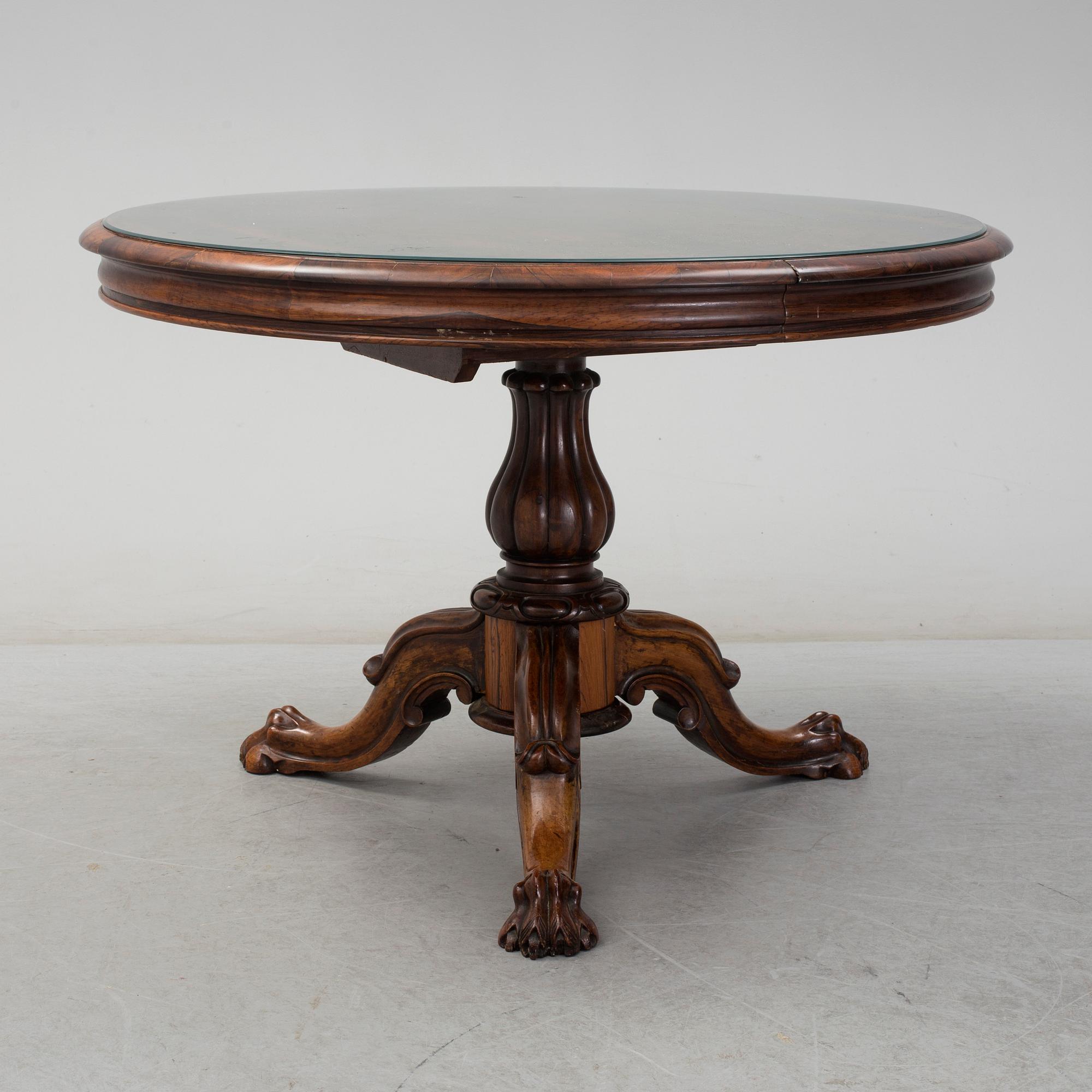 A second half of the 19th centry table.