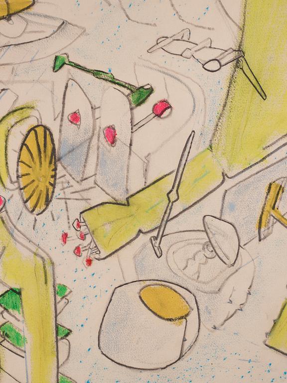 Roberto Matta, Untitled.