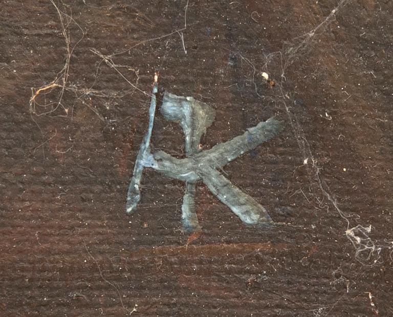 Allan Karlsson, oil on canvas signed and dated 1975.