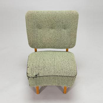 Oiva Parviainen, a mid-20th century 'Susanna' armchair for  Lahden Lepokalusto, Finland.