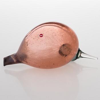Oiva Toikka, Annual glass bird for the year 2002 signed O. Toikka Nuutajärvi.