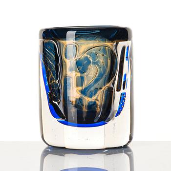 Edvin Öhrström, vas, "Assyrisk Prinsessa", glas, ariel, Orrefors 1965.