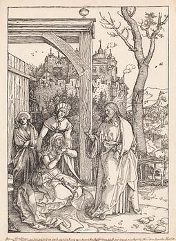 Albrecht Dürer, Five prints from: "The life of the Virgin".