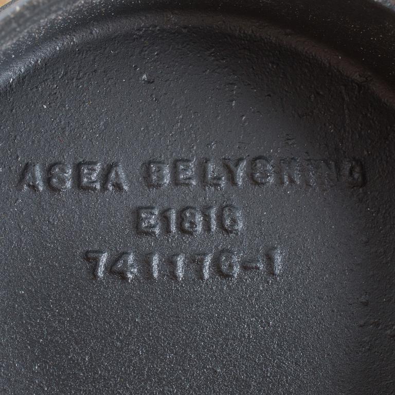 GOLVLAMPA, Asea, 1900-talets andra hälft.