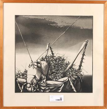 PER SVENSSON, etsning, sign, dat -70 o numr 5/50.