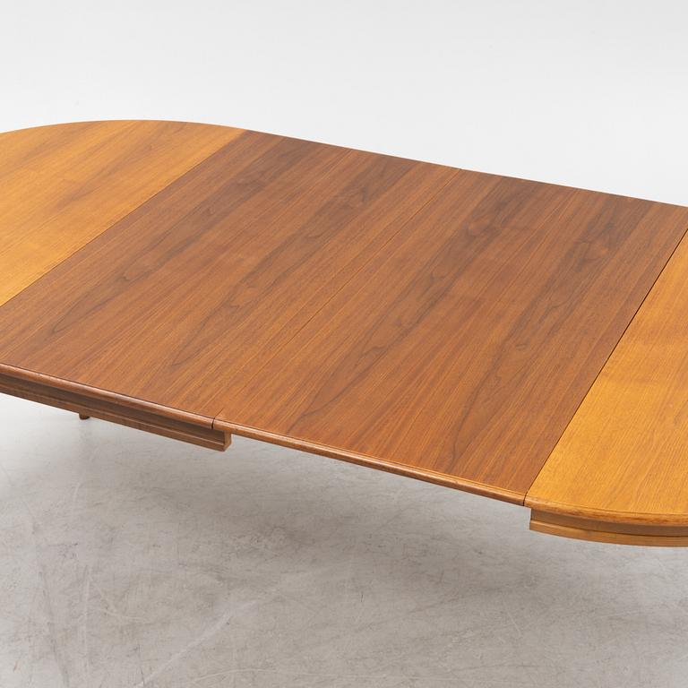 Svante Skogh, a teak-veneered 'Vindö' dining table from Balders Snickeri, 1960's.