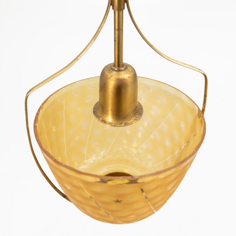 Ceiling lamp, Swedish Modern, 1940s.
