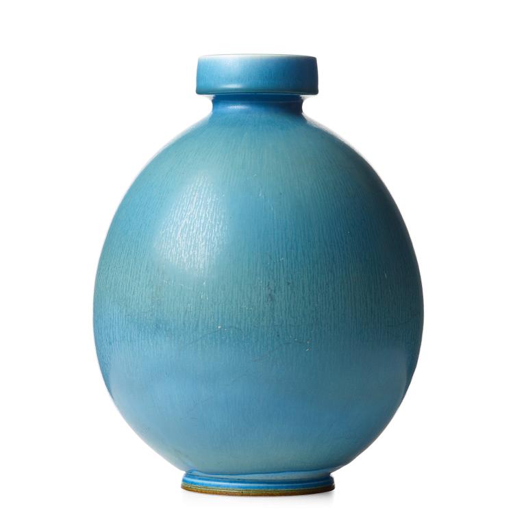 Berndt Friberg, a stoneware vase, Gustavsberg studio, Sweden 1968.