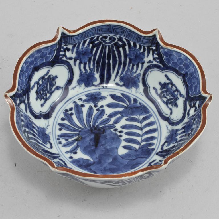 SKÅL, porslin Kina, 1700-tal.