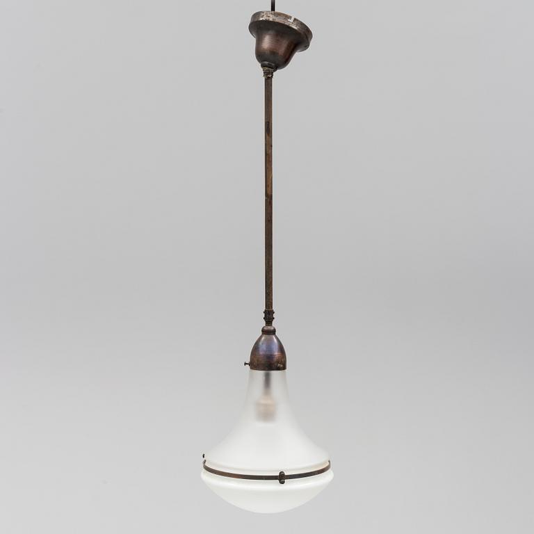 PETER BEHRENS, taklampa, "Luzette", modell L1522, , AEG, 1900-talets början.