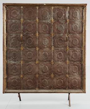 ELDSKÄRM, barock, 1600/1700-tal.