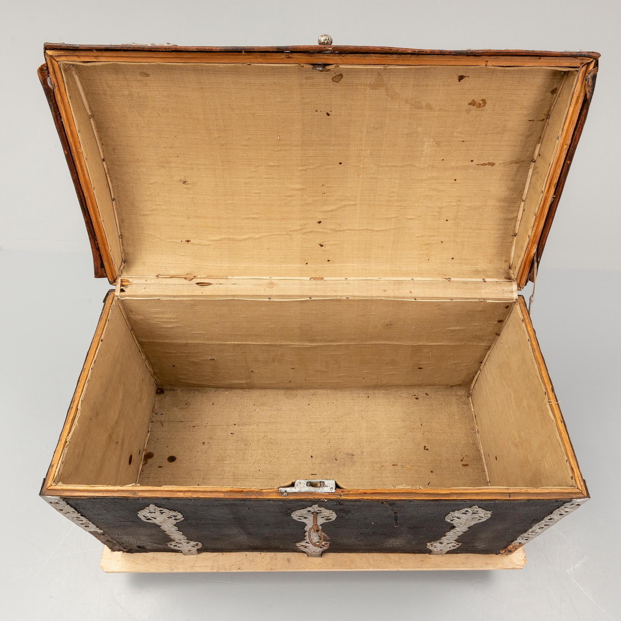A Baroque chest, 18th-century.