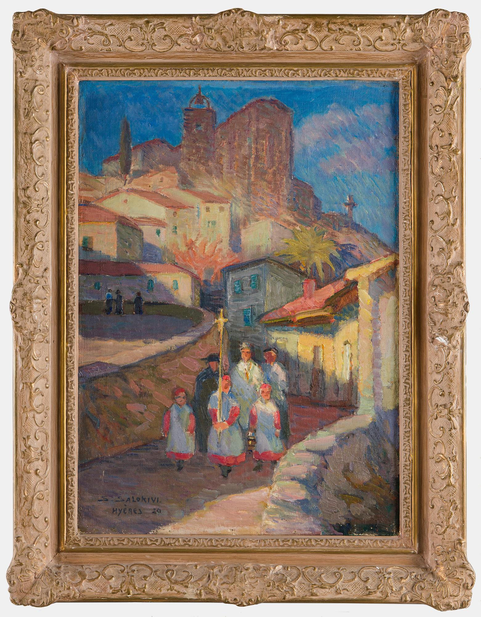 Santeri Salokivi, Fransk By.