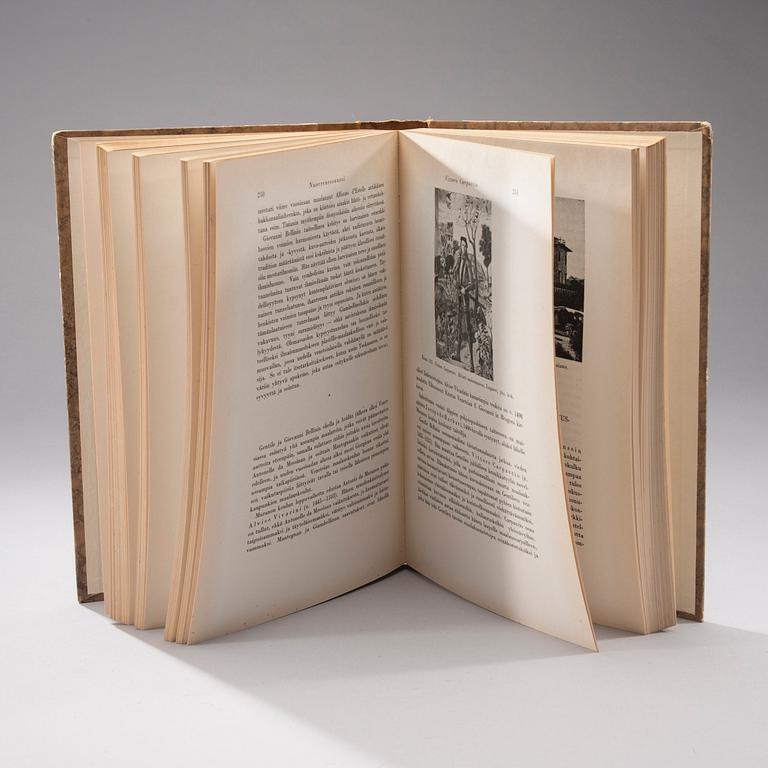 KONSTBÖCKER, 5 st, Werner Söderström Borgå 1940-tal.