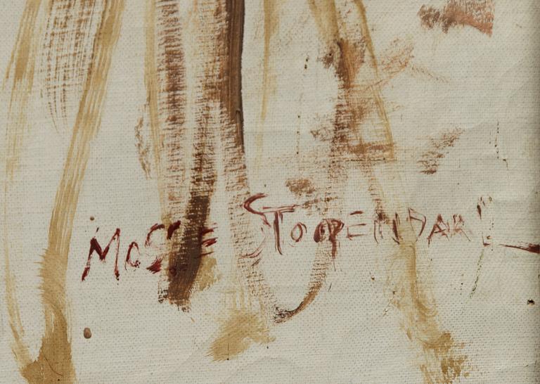 Mosse Stoopendaal, Translation: "Seated model".