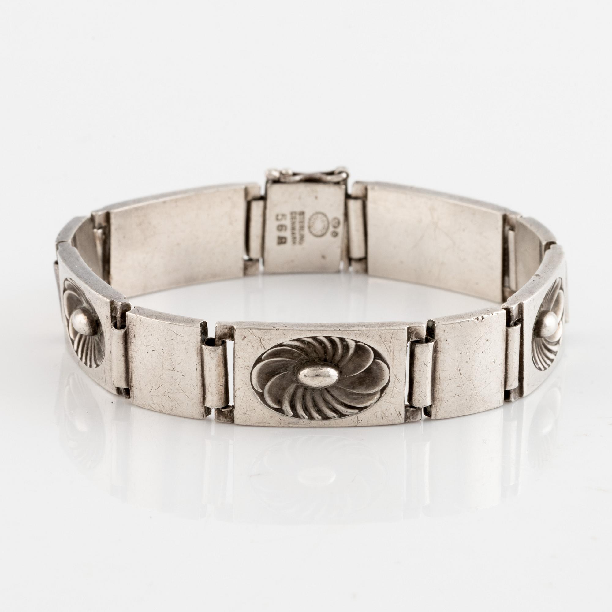 Georg Jensen, silver bracelet.