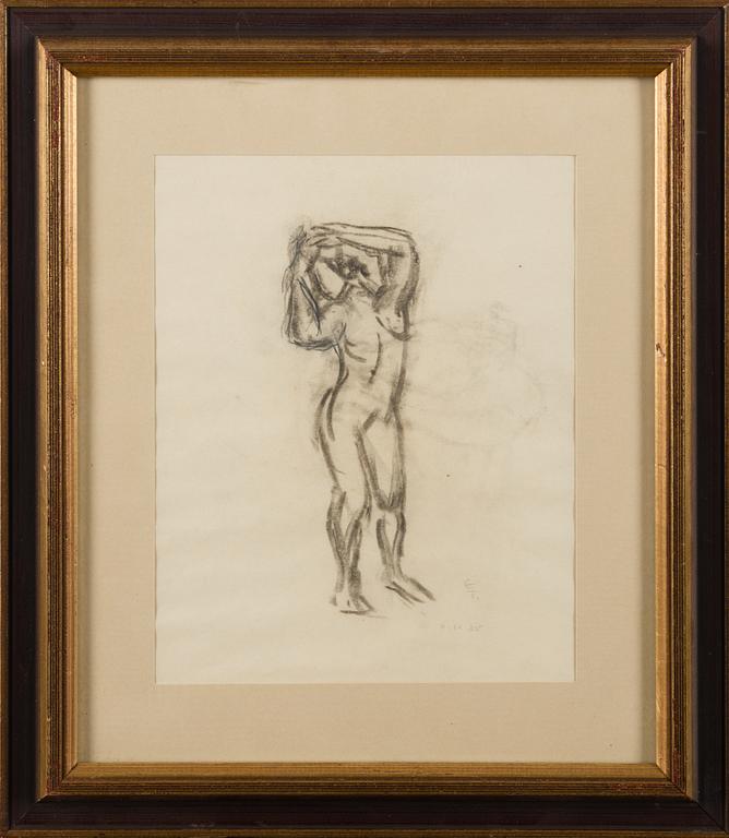 ELLEN THESLEFF, STANDING MODEL.