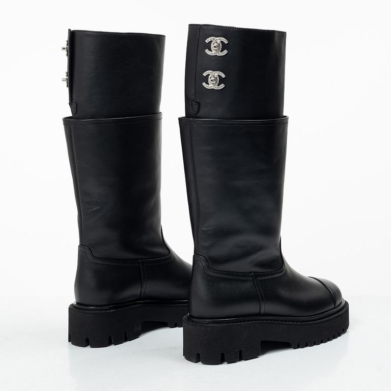 Chanel, Boots, storlek 36 1/2 C.