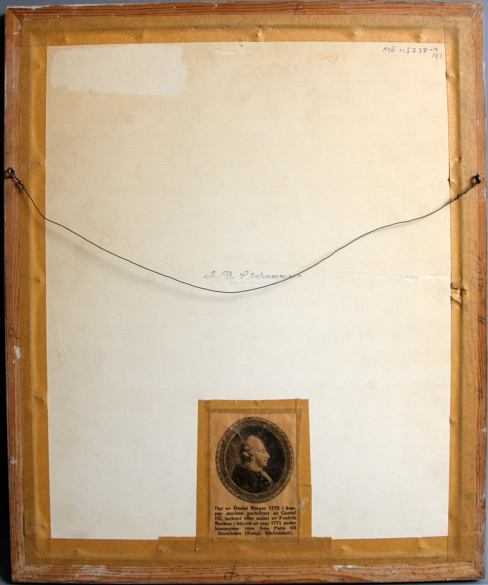 KOPPARSTICK, 1700-tal.