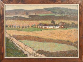 AXEL THEODOR KULLE, olja på duk, sign o dat- 08.