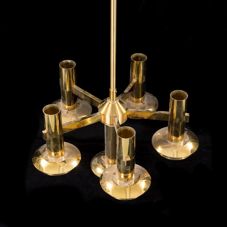 A ceiling lamp from Westal, possible Holger Johansson, second half of the 20th century.
