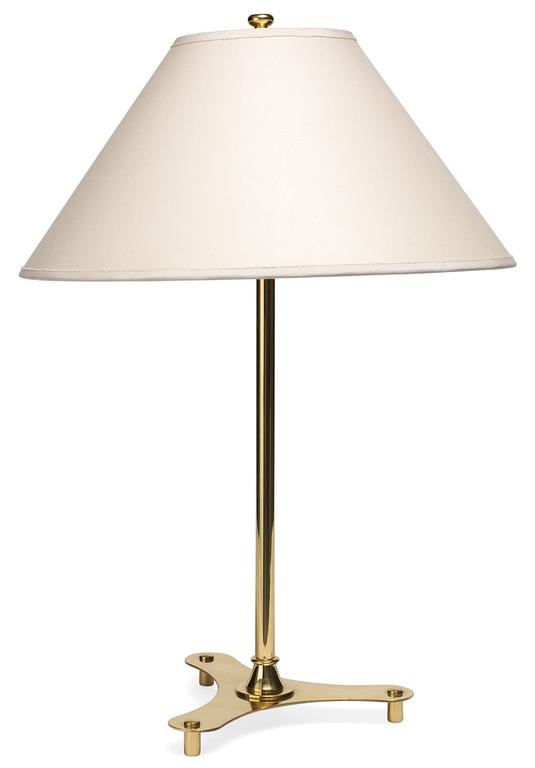 A Josef Frank brass table lamp, Firma Svenskt Tenn.