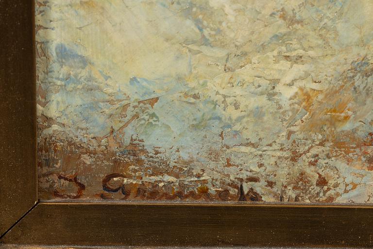 Johannes Grennes, "Ved Stranden".