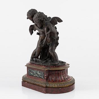 Étienne Maurice Falconet, efter, skulptur, brons.