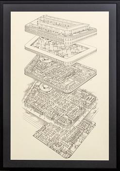 Inge Plymoth drawing signed.