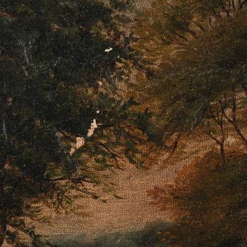 OKÄND KONSTÄR, olja på duk, 1800-tal.