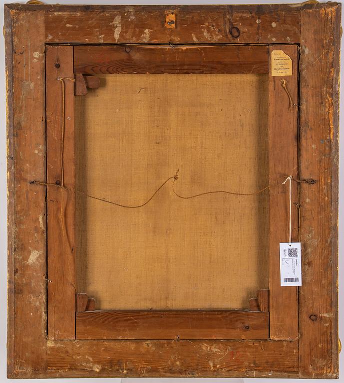 Erik Wahlbergson, oil on canvas, signed and dated 1844.